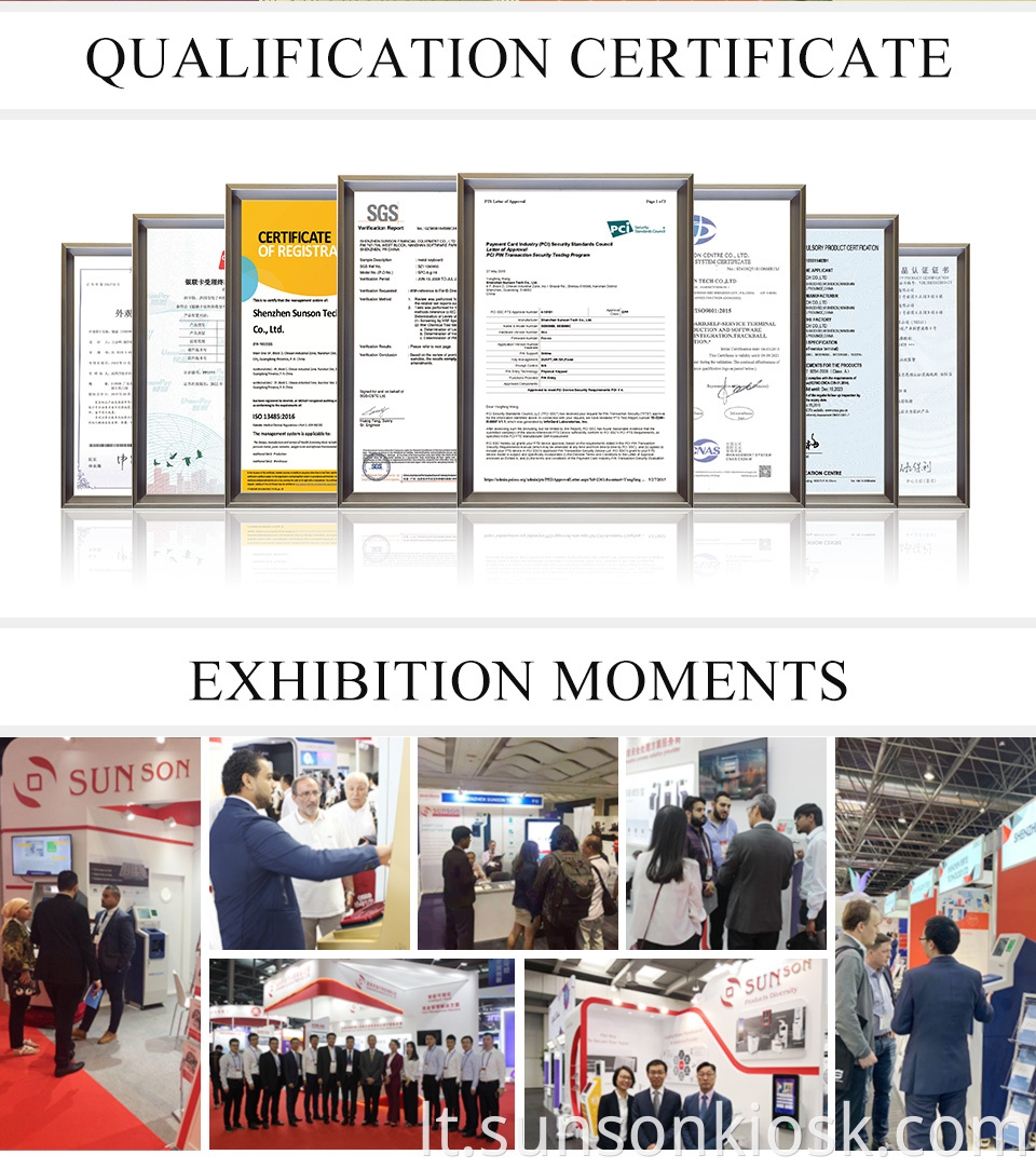 Certification And Exhibition